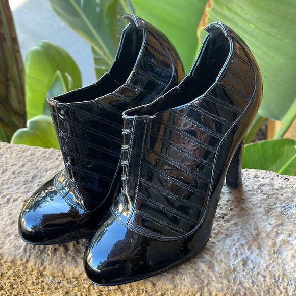 My Chanel Patent Leather Ankle Boots - Picture 8 of 12